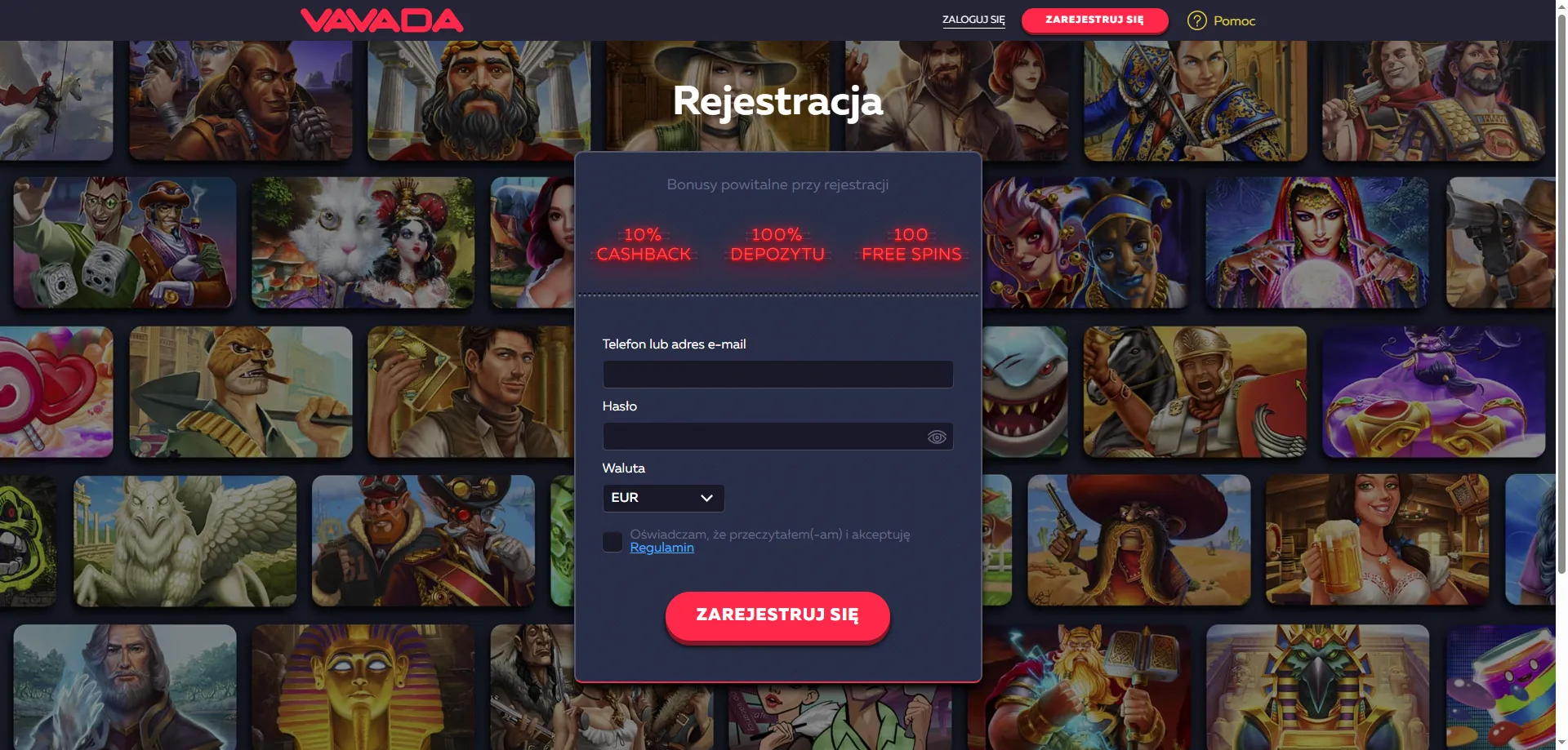 Rejestracja w Vavada Casino krok po kroku &ndash; szybkie zakładanie konta